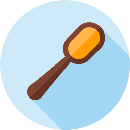 Wooden spoon icon