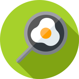Fried eggs icon