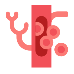 Blood cells icon