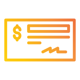 Cheque icon