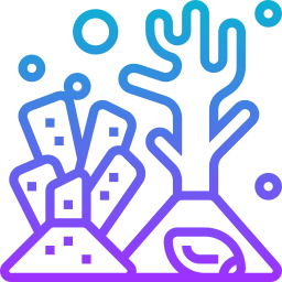 Coral reef icon