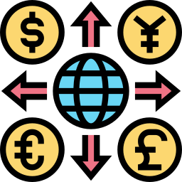 tipo de cambio icono