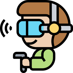 Virtual reality icon