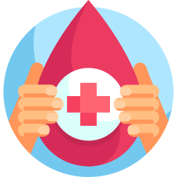 Blood donation icon