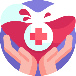 Blood donation icon