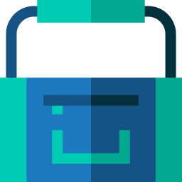 Sport bag icon