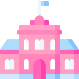 casa rosada icona