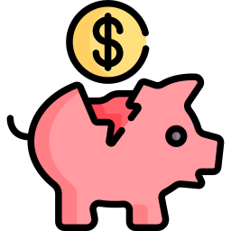 Piggy bank icon