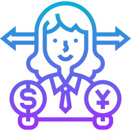 Money exchange icon