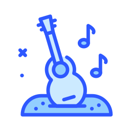 guitarra icono