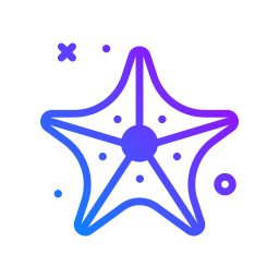 Морские звезды иконка