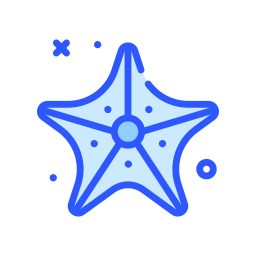 estrellas de mar icono