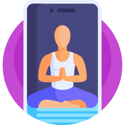 meditación icono