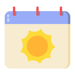 hora de verano icono