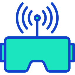 Virtual reality icon