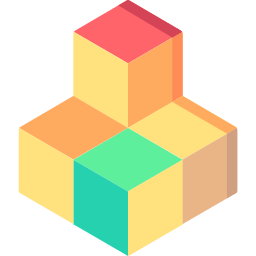 cubes Icône