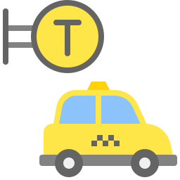 택시 정류장 icon
