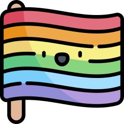 bandeira arco-íris Ícone