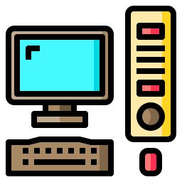 equipo de computadora icono