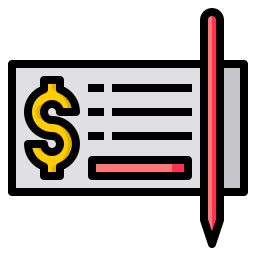 Cheque icon