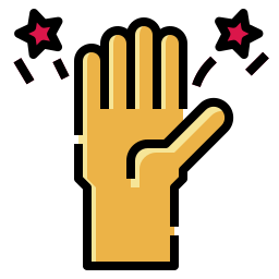 hand hoch icon