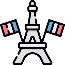 Bastille day icon