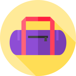 Sport bag icon