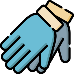 Winter gloves icon