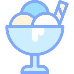 Ice cream cup icon