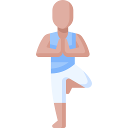 Yoga pose icon