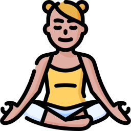 pose de yoga icono