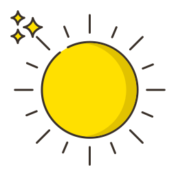 Sun icon