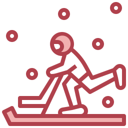 Inflatable sled icon