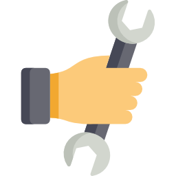 Holding wrench icon