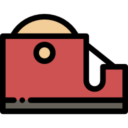 Adhesive tape icon