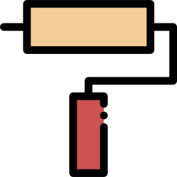 rouleau de peinture Icône