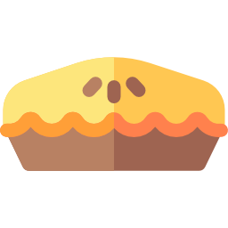 torta de carne Ícone