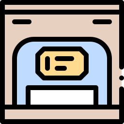 caja de efectivo icono