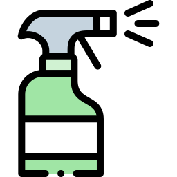 reinigingsspray icoon