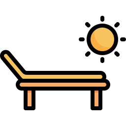 leżak ikona