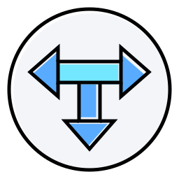 T junction icon