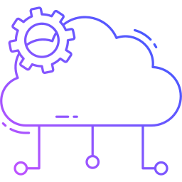 Cloud computing icon