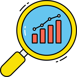 investigación de mercado icono