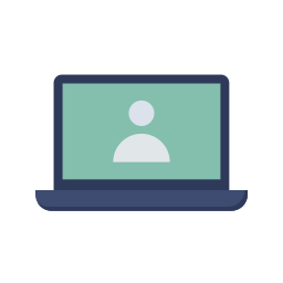 Laptop screen icon