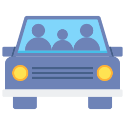carpool icono