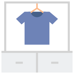 Clothing rack icon