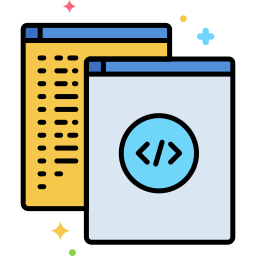 Web programming icon