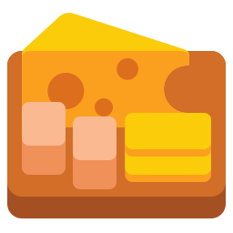 rebanada de queso icono