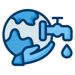ahorrar agua icono