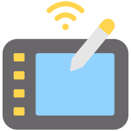 Pen tablet icon